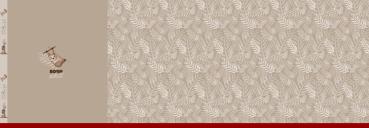 Baumwolljersey Lazy Jungle Faultier Panel ca. 50 cm Camel by Mrs. Mint Design von Swafing